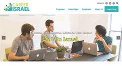 Desktop Screenshot of careerisrael.com